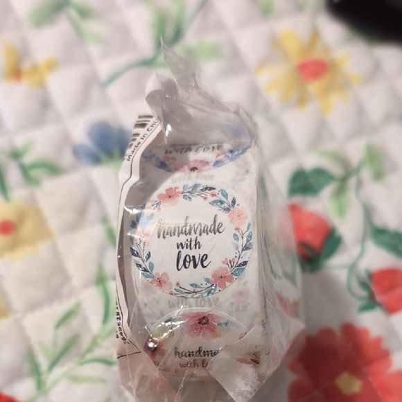 unknown Other - 500 Count Handmade with Love Floral Design Stickers New